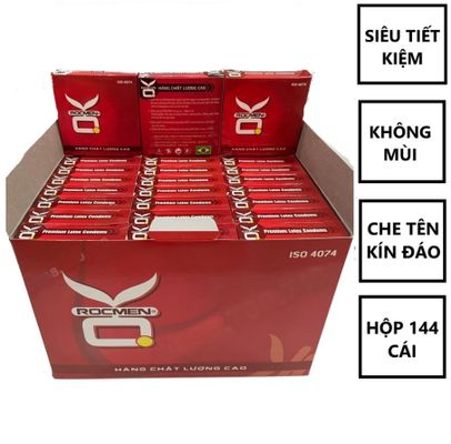 Bao Cao Su OK Cho Gia Đình Khách Sạn Giá Rẻ - Hộp 144 Cái 670870