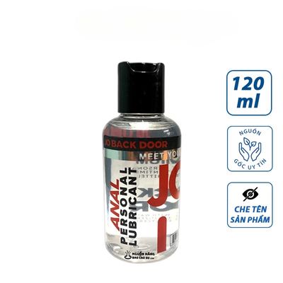 Gel Boi Tron Hậu Môn Jo Back Door 120 Ml, gốc nước tăng khoái cảm cho LGBT 670960