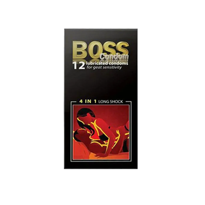 Bao cao su Boss 4 in 1 Long Shock có gai gân 671153