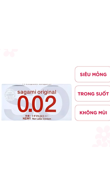 Sagami Original 0.02 – Bao cao su Siêu mỏng cao cấp 671193