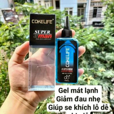 Gel bôi trơn, mát lạnh, giảm đau, độ trơn cao, che tên sp  719574