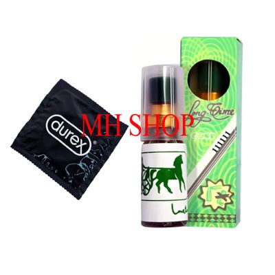 [Combo rẻ 1 tặng 1] 1 chiếc bao cao su durex kéo dài tặng chai xịt lạnh thái 5ml 720290