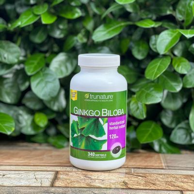 (Hàng công ty) Bổ não Ginkgo Biloba trunature 140 viên 629339 738369