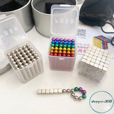 Bộ 216 Viên Nam Châm Màu Sắc Buckyball - Đồ Chơi Sáng Tạo Phát Triển Tư Duy Cho Trẻ Em Từ 5 Tuổi Trở Lên 738886