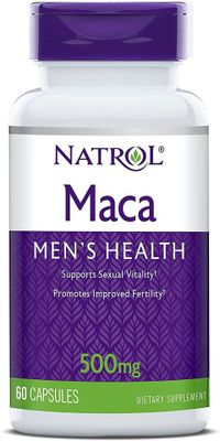 Viên uống giúp sinh lý nam Natrol Maca Men’s Health 500mg | Hộp 60 Viên 660526