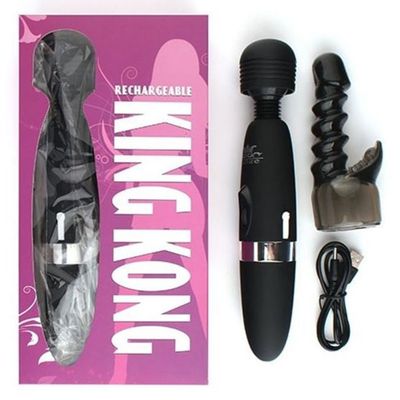 Máy Massage Luoge King Kong – Rung Cực Mạnh, Pin Sạc Tiện Lợi, Hỗ Trợ Thư Giãn Toàn Thân & Kích Thích Dạo Đầu