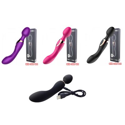 Chày Rung Massage Passion Love Hai Đầu – 10 Chế Độ Rung Kép, Chất Liệu Silicone Y Tế Cao Cấp, Sạc Pin Tiện Lợi. 749573