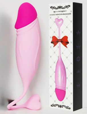 Trứng Rung Tình Yêu Hình Dương Vật Cao Cấp – Có Điều Khiển Từ Xa (12 Tần Số Rung)