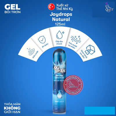 (Snapshop) Gel Bôi Trơn Joydrops Natural Chính Hãng
