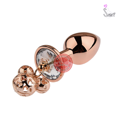 (Snapshop) Phích Cắm Hậu Môn Inox Mickey Gold Chính Hãng