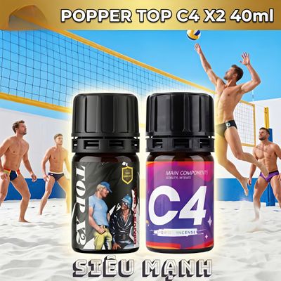 Popper 40ml USA, Combo ChonTop Bot, Cực Mạnh, Phê Lâu 