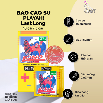 (Snapshop) Bao Cao Su Kéo Dài Thời Gian PlayAh Last Long Chính Hãng