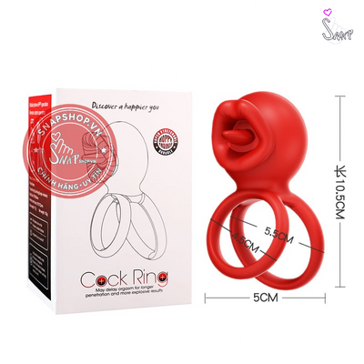 (Snapshop) Vòng Rung Dương Vật Cock Ring Điều Khiển App Chính Hãng