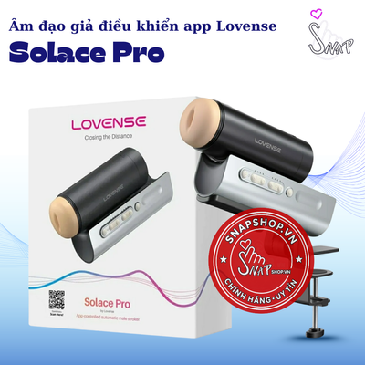 (Snapshop) Âm Đạo Giả Lovense Solace Pro Điều Khiển App Chính Hãng