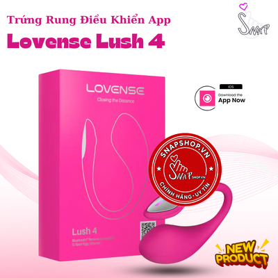 (Snapshop) Trứng Rung Lovense Lush 4 Điều Khiển App Chính Hãng