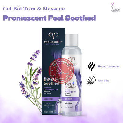 (Snapshop) Gel Bôi Trơn Massage Promescent Hương Lavender Chính Hãng