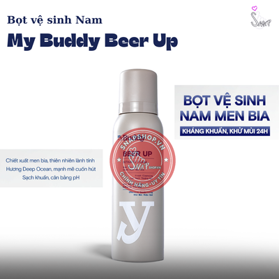 (Snapshop) Dung Dịch Vệ Sinh Nam My Buddy Beer Up - Chai 150ml Chính Hãng