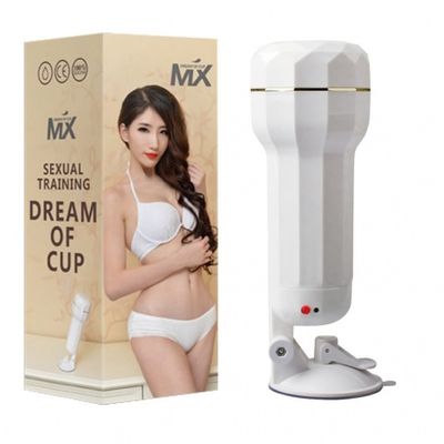 Âm đạo dính tường silicone có rung và âm thanh MX Chisa 660785