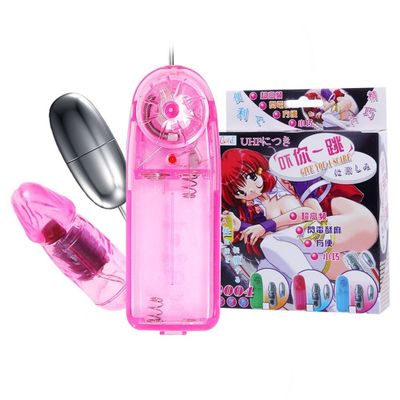Trứng rung 2 đầu inox giá rẻ Baile Double Bullets