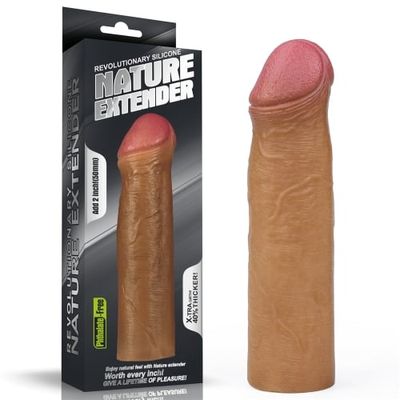 Nature Extender Đôn tăng kích thước dương vật silicone cao cấp