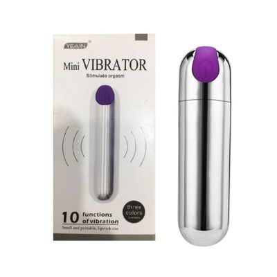 Trứng rung hình viên đạn, 10 chế độ rung, sạc điện Mini Vibrator 660833