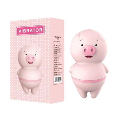 Lưỡi liếm ngụy trang heo con Vibrator sạc điện 663279