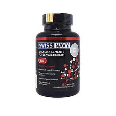 Viên uống Swiss Navy Max Size USA hỗ trợ sinh lý nam 669434
