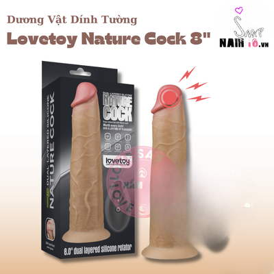 (Snapshop) Dương Vật Dính Tường Lovetoy Nature Cock 8 Chính Hãng