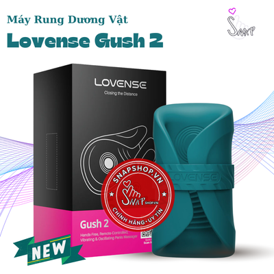 (Snapshop) Máy Rung Massage Dương Vật Lovense Gush 2 Điều Khiển App Chính Hãng