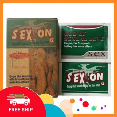 (Che Tên Khi Giao) Bột Kích Thích Nữ Giới Sex On - Lẻ 1 Gói Chuẩn Auth