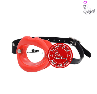 (Snapshop) Khóa Miệng Môi Đỏ - Đồ Chơi SM Chính Hãng