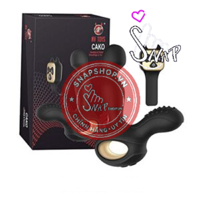 (Snapshop) Máy Rung Hậu Môn NV Cako Tỏa Nhiệt 10 Chế Độ Rung Ngoáy Chính Hãng