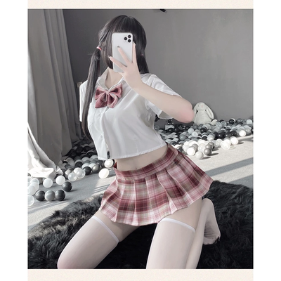 Đồ Cosplay Học Sinh Nhật Bản Tặng Nơ Dễ Thương Đáng Yêu - N766 Đỏ