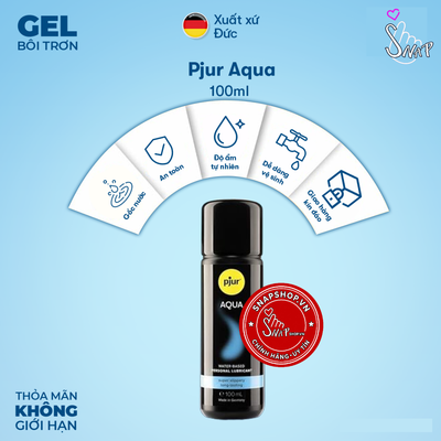 (Snapshop) Gel Bôi Trơn Cao Cấp Pjur Aqua Chính Hãng