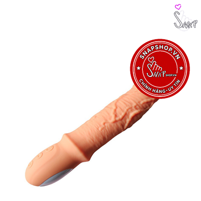 (Snapshop) Dương Vật Giả Dildol Tỏa Nhiệt 9 Chế Độ Rung Chính Hãng