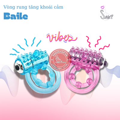 (Snapshop) Vòng Rung Tăng Khoái Cảm Baile Chống Tuột Chính Hãng