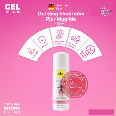 (Snapshop) Gel Bôi Trơn Tăng Khoái Cảm Cao Cấp Pjur Myglide Chính Hãng