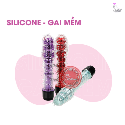 (Snapshop) Dương Vật Giả Silicone Gai Mềm Chính Hãng