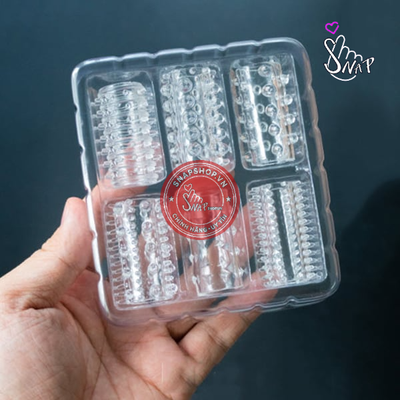 (Snapshop) Đôn Dên Khúc Giữa Tăng Kích Thước Cao Cấp - Hộp 6 Cái Chính Hãng