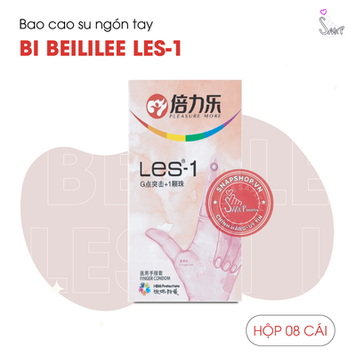 (Snapshop) Bao Cao Su Ngón Tay Bi Beilile Les 1 Chính Hãng