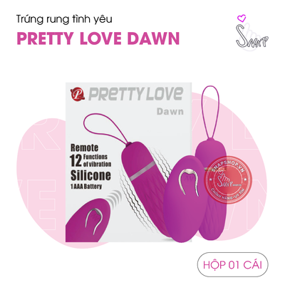(Snapshop) Trứng Rung Pretty Love Dawn 12 Chế Độ Chính Hãng