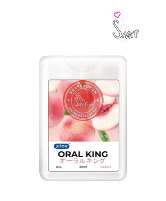 (Snapshop) Xịt Thơm Miệng Cấp Tốc Xtoy Oral King Hương Đào Chính Hãng