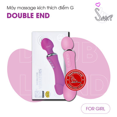 (Snapshop) Chày Rung Double End Toả Nhiệt 12 Chế Độ Rung Chính Hãng