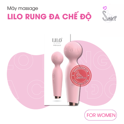 (Snapshop) Chày Rung Kích Thích Điểm G Lilo 10 Chế Độ Rung Chính Hãng