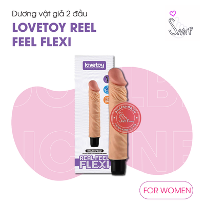 (Snapshop) Dương Vật Giả Lovetoy Reel Feel Flexi Rung Đa Chế Độ Chính Hãng