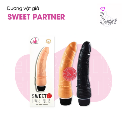 (Snapshop) Dương Vật Giả Sweet Partner Rung Đa Chế Độ Chính Hãng