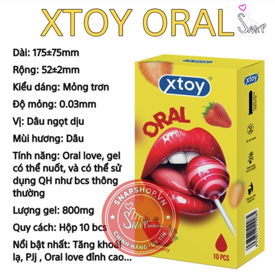 (Snapshop) Bao Cao Su Quan Hệ Miệng Xtoy Oral Chính Hãng