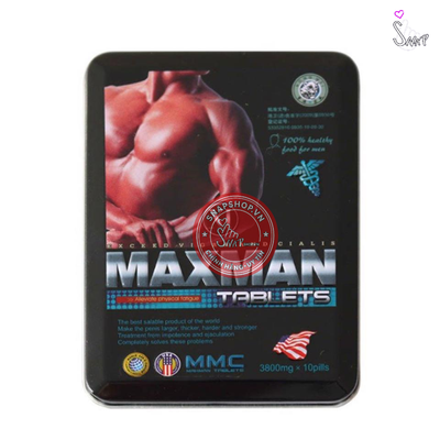 (Snapshop) Viên Uống , Tăng Cường Sinh Lý Maxman - Hộp 10 Viên Chính Hãng