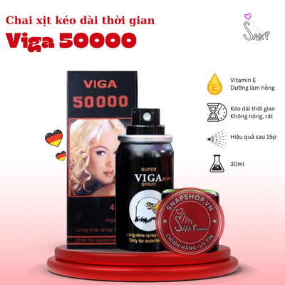 (Snapshop) Chai Xịt Kéo Dài Thời Gian Viga 50000 Chính Hãng