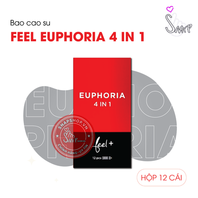 (Snapshop) Bao Cao Su Kéo Dài Thời Gian, Điểm Nổi Feel Euphoria 4in1 Chính Hãng